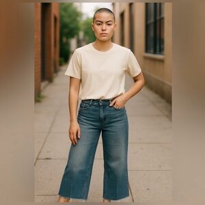 HAIKURE BONNIE JEANS BLUE DENIM MADE IN ITALY SIZE 28 
EUC